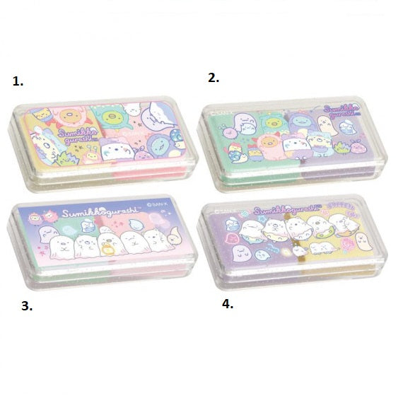 Scented eraser in case - Sumikkogurashi Ghost Night Park - Pick one