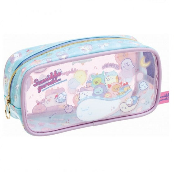 Etui/Toilettas transparant - Sumikkogurashi Ghost Night Park