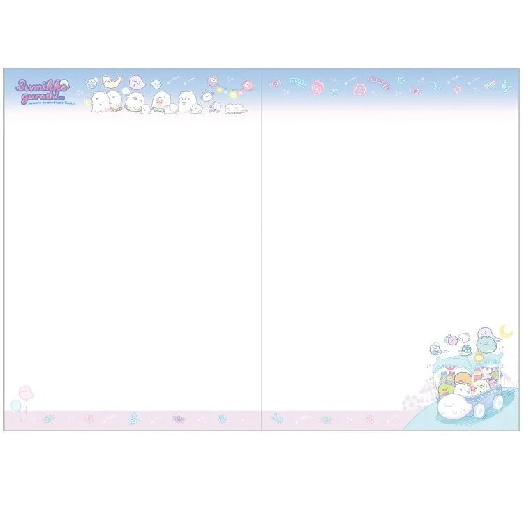 Schrift (ongelineerd) - Sumikkogurashi Ghost Night Park - Wagon