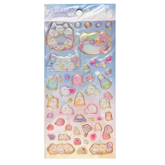 Stickervel (PVC/gelstickers) - Sumikkogurashi Ghost Night Park - Cosplay