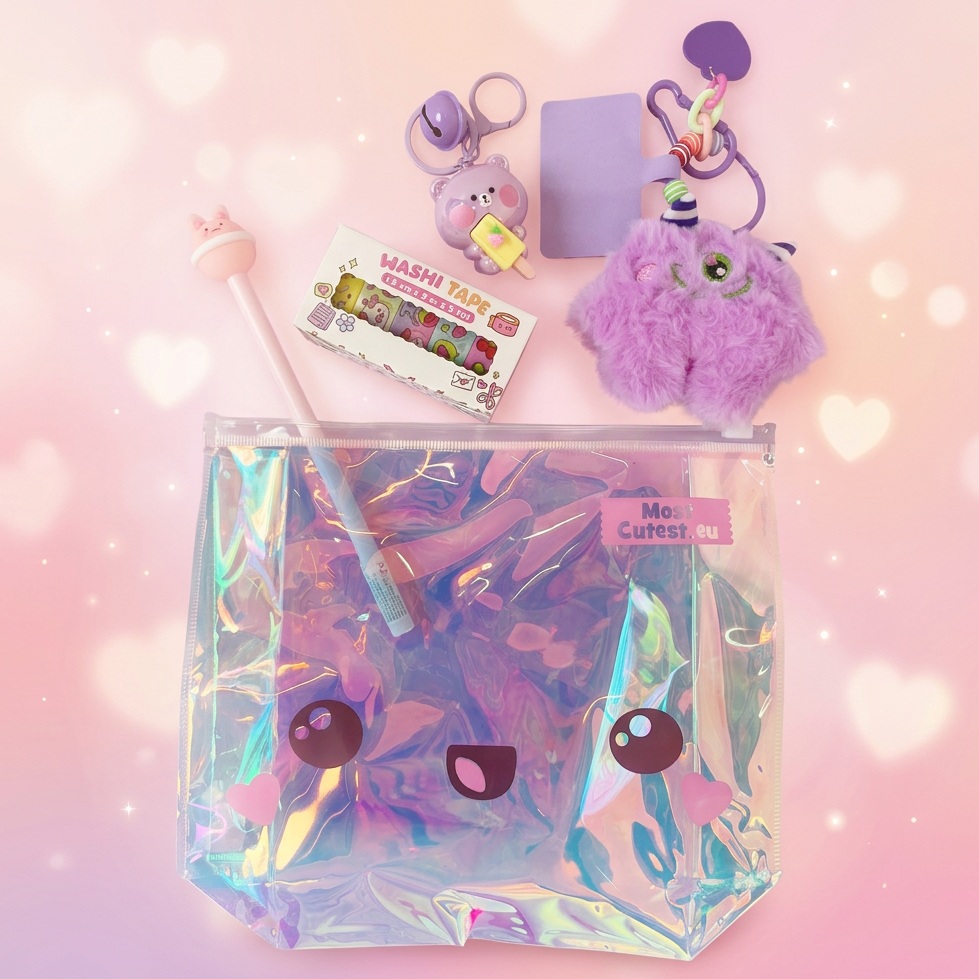 Kawaii Holographic Surprise Pouch 💕💖