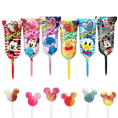 Disney Characters Popcan Lollipop - Fruit Flavoured MIx