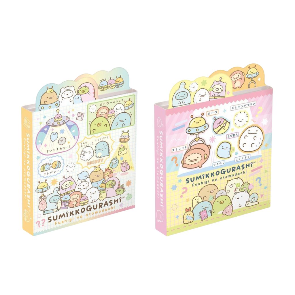 Uitklapbaar Memoblok Klein - Sumikko Gurashi Space - Kies je design