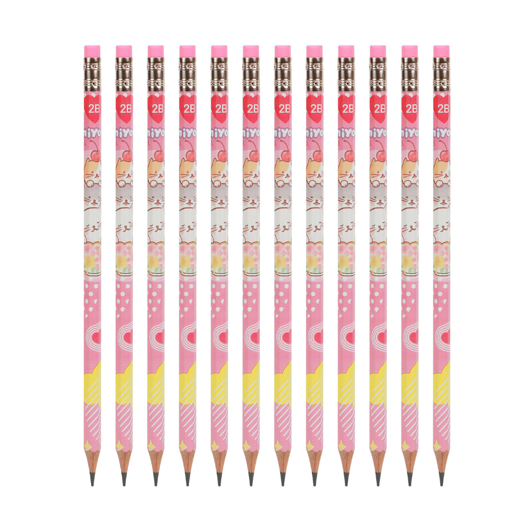 12 x 2B MiYou Graphite Pencils - Pick one