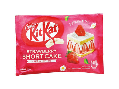 KitKat Mini Strawberry Shortcake - Zak 10 Stuks