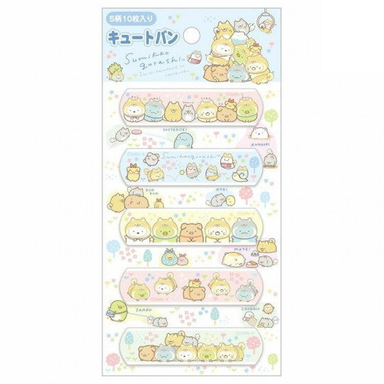 Pleisters San-X Sumikkogurashi - Shiba Dog Theme