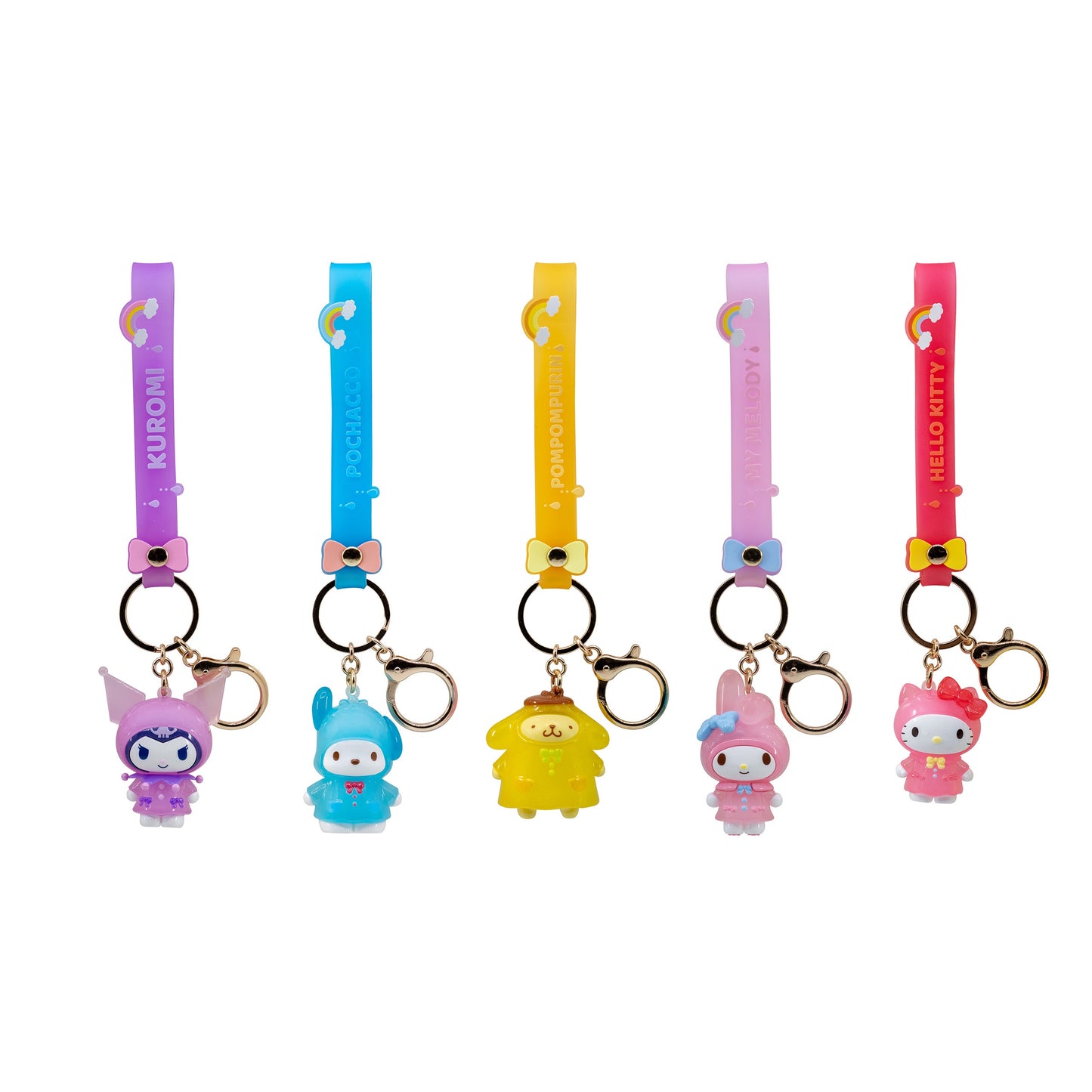 Hello Kitty and Friends - Keychain with Strap Raincoat Series - Pick one