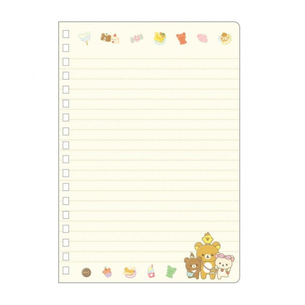 Notebook Ringband - Rilakkuma Funny Amusement Park - Souvenir Shop