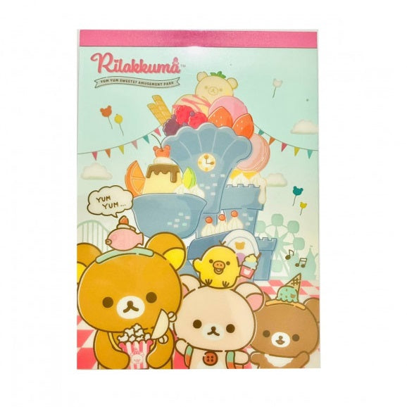 Memoblok groot - Rilakkuma Funny Amusement Park - Parfait Tower