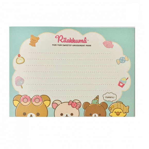 Memoblok groot - Rilakkuma Funny Amusement Park - Parfait Tower