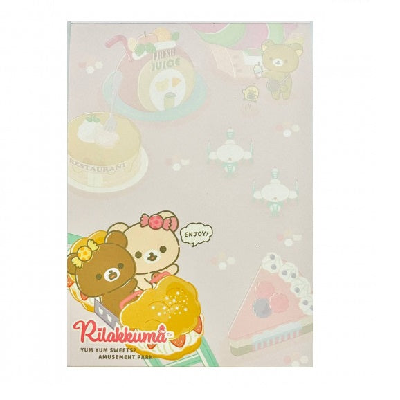 Memoblok groot - Rilakkuma Funny Amusement Park - Roller Coaster