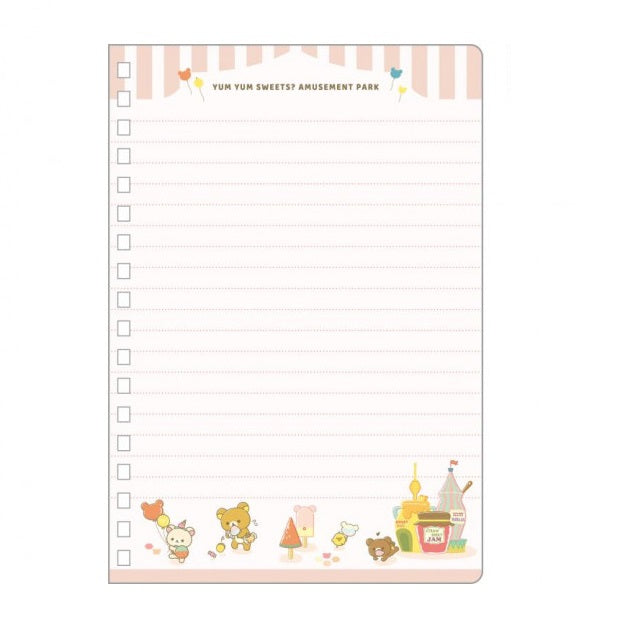 Notebook - Rilakkuma Funny Amusement Park - Ferris Wheel
