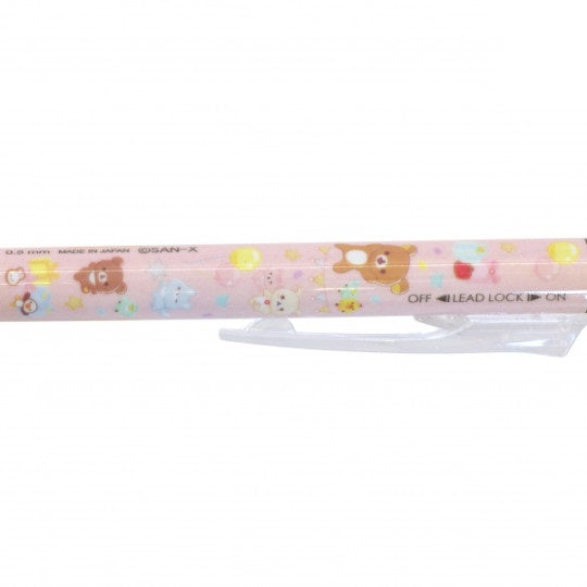 Rilakkuma Monograph Mechanical Pencil - Party Pink