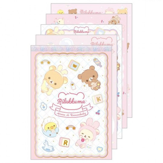 Memoblok groot - Rilakkuma Minna de Usausababy - Diamond
