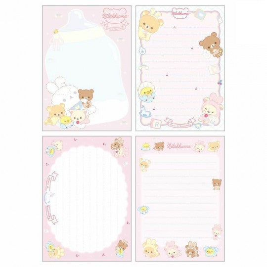 Memoblok groot - Rilakkuma Minna de Usausababy - Diamond