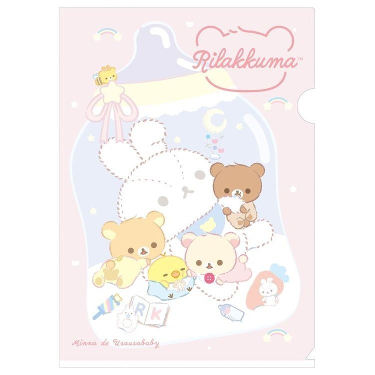 A4 insteekmap - Rilakkuma Minna de Usausababy