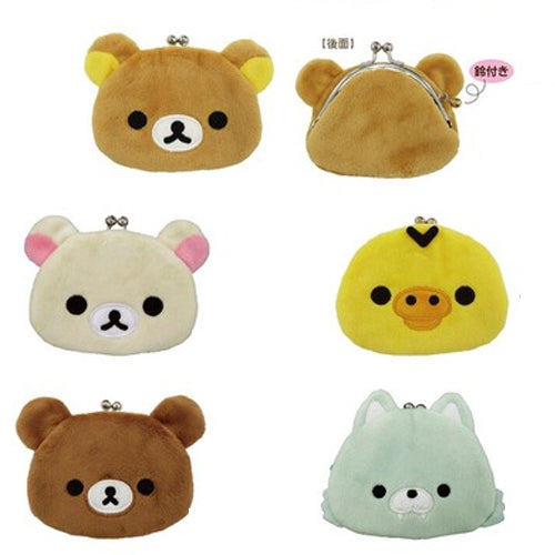 Mini Rilakkuma & Friends Plush Coin Purse - Pick one