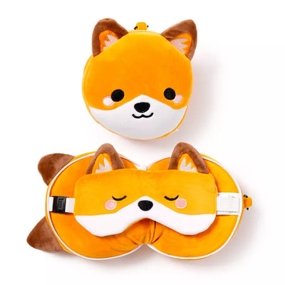 Reiskussen & Slaapmasker - Fox