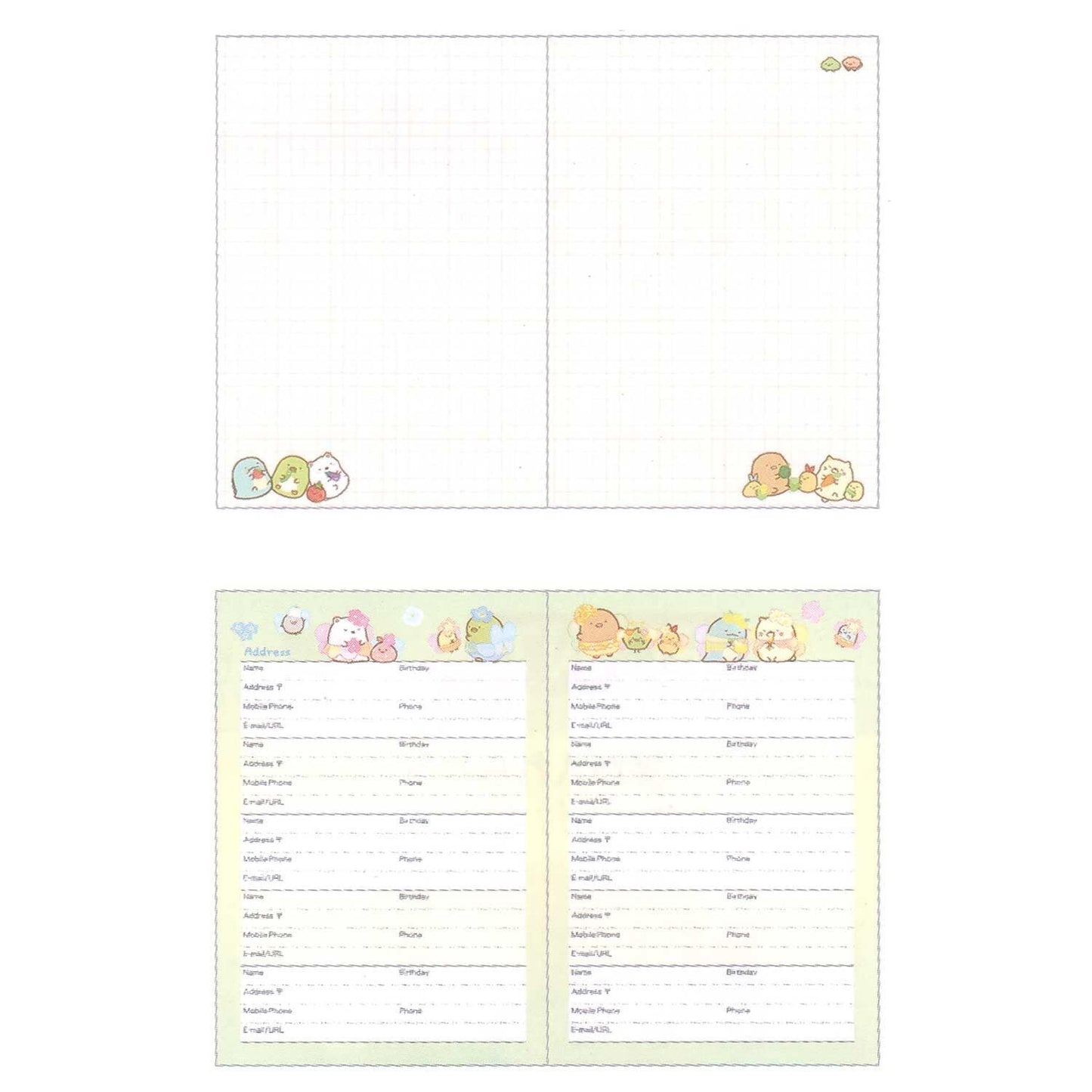 Sumikkogurashi Jaarplanner - 2023-2025 - Picknick