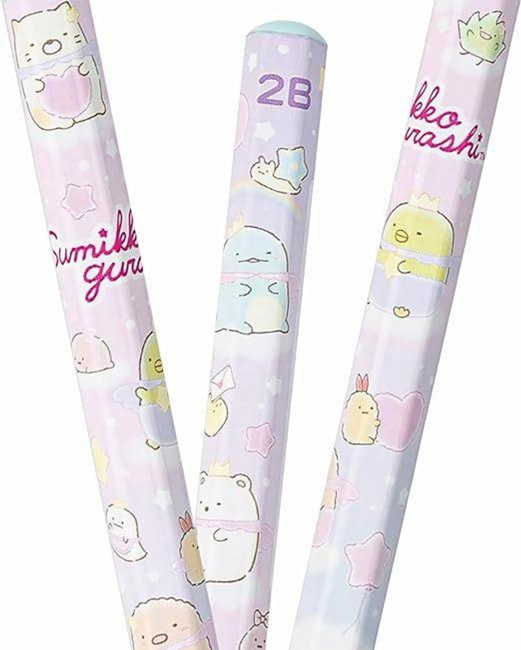 Sumikko Gurashi Hexagonal Pencil Set of 12 - Happy School