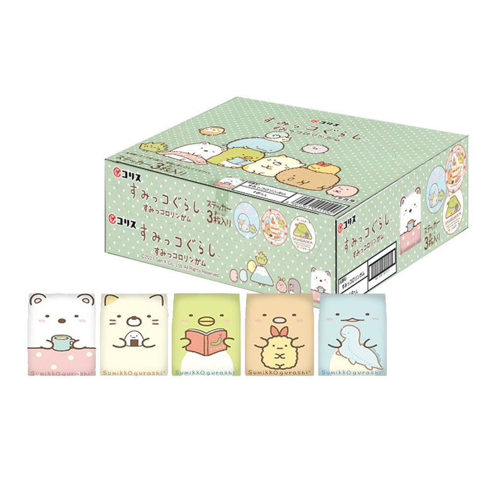 Uitdeelverpakking 16 stuks - Sumikkogurashi Box with Candy & Sticker