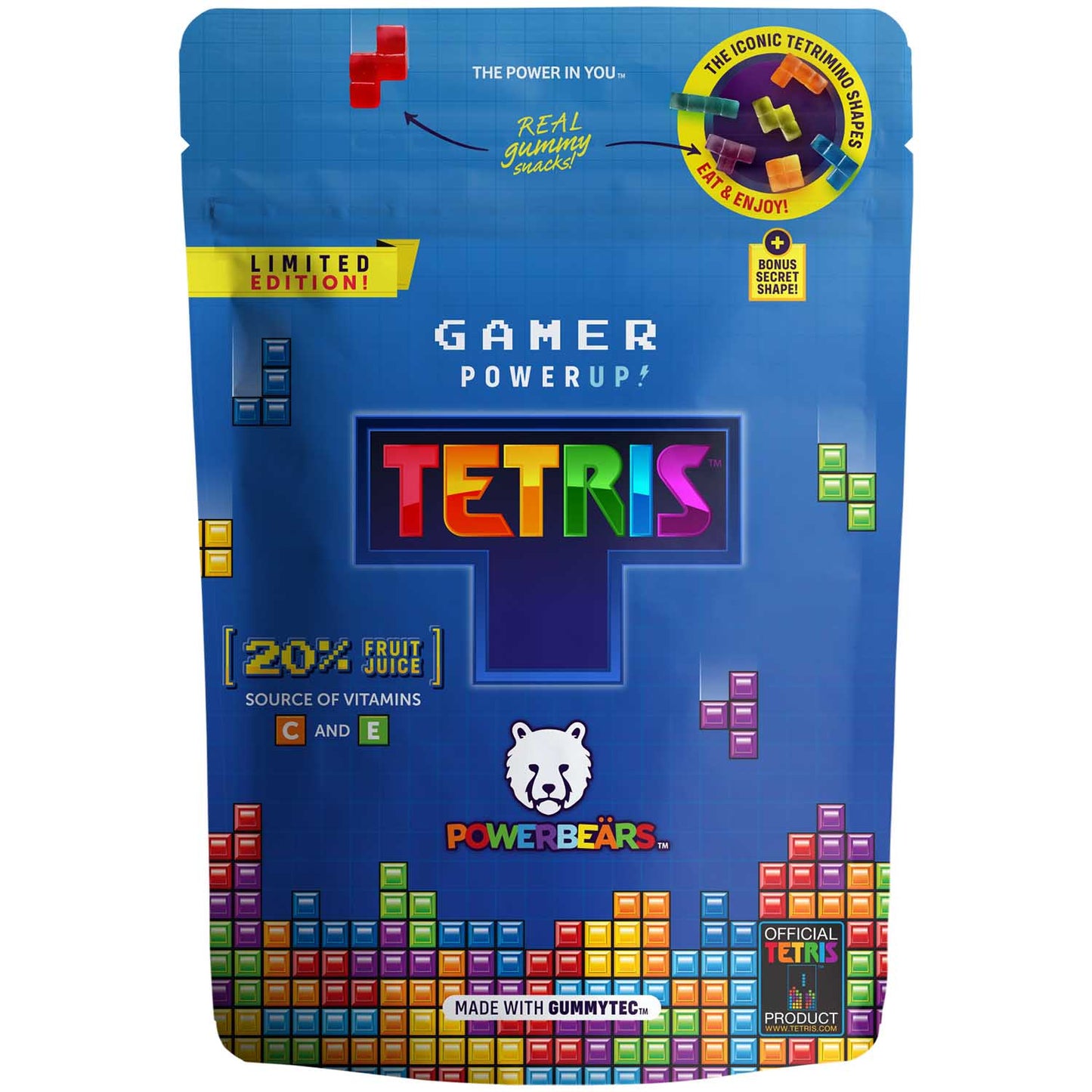 Tetris Gamer Gummies - 125 Gram