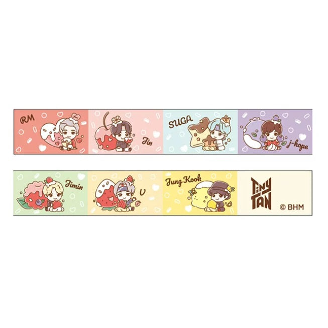BTS Tiny Tan Washi Tape - Sweet Time