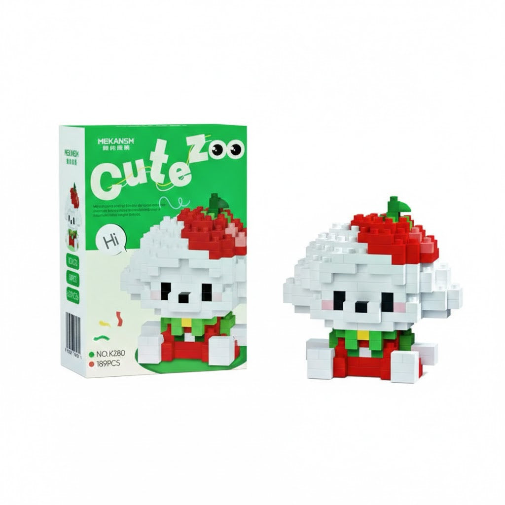 Mini Bricks - Apple Dog