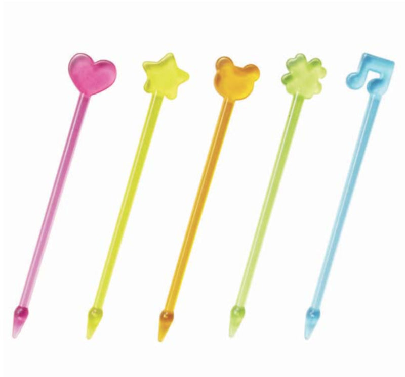 Kawaii Bento Prikkers Rainbow - 50 stuks Bento Picks