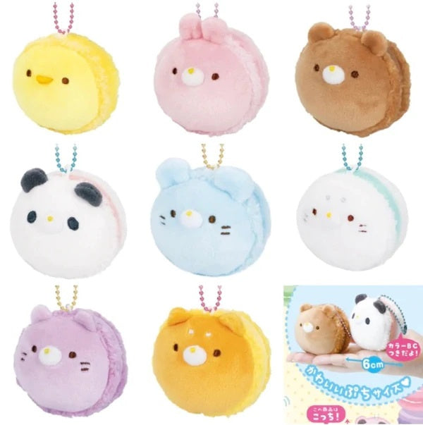 Kawaii Animal Macaron Plush - Kies je kleur