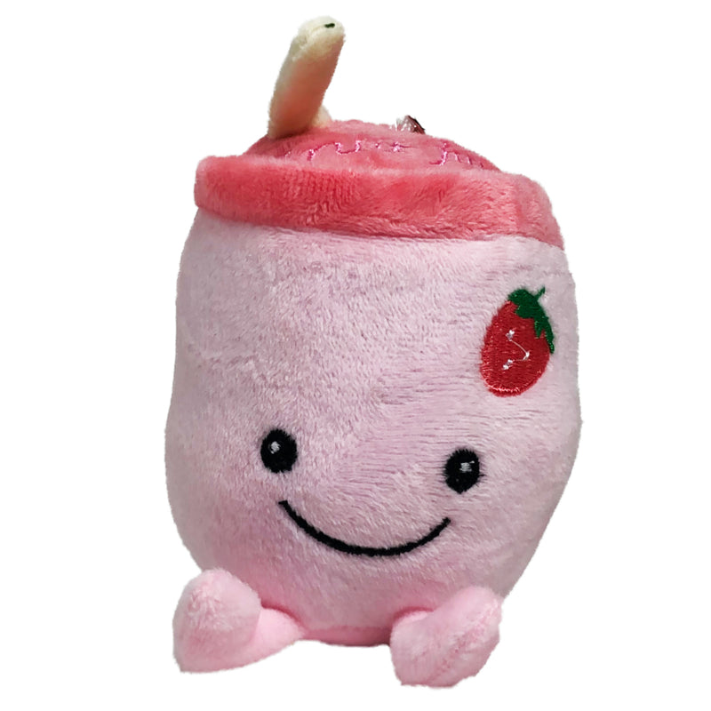 Kawaii Fruit Juice Plush - Strawberry