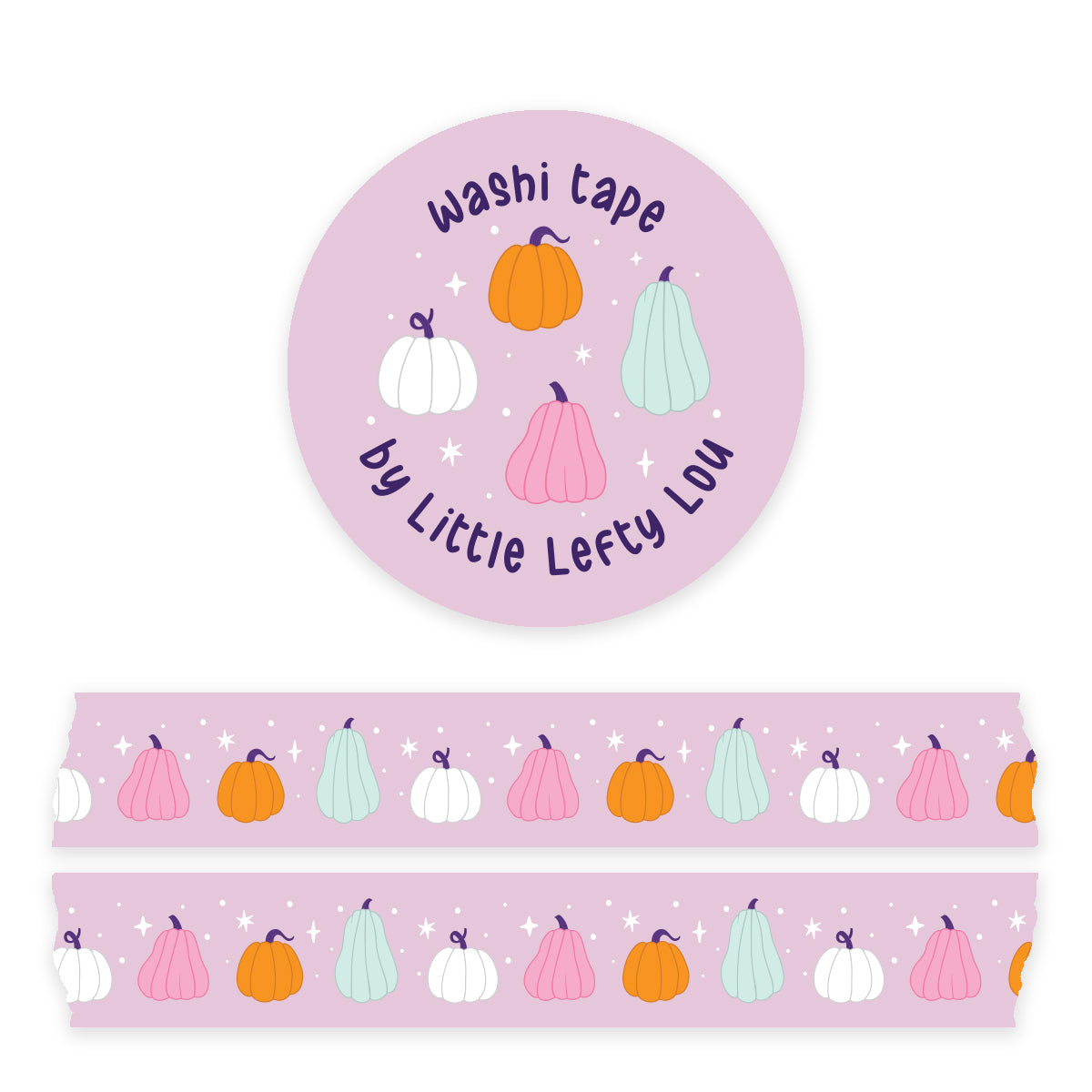 Washi Tape - Pumpkins Pastel