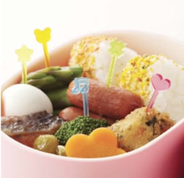 Kawaii Bento Prikkers Rainbow - 50 stuks Bento Picks