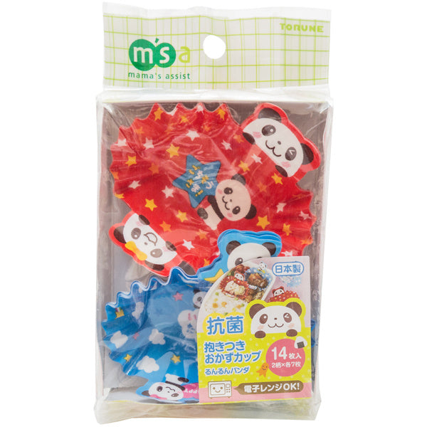 Bento Side dish cups - Panda Rood/Blauw