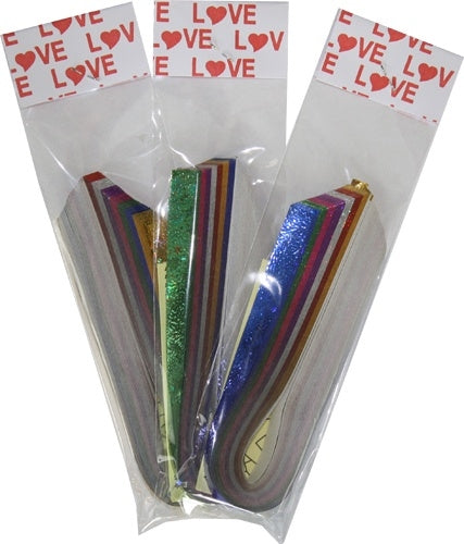 Lucky star papier glimmend - holo (smal)