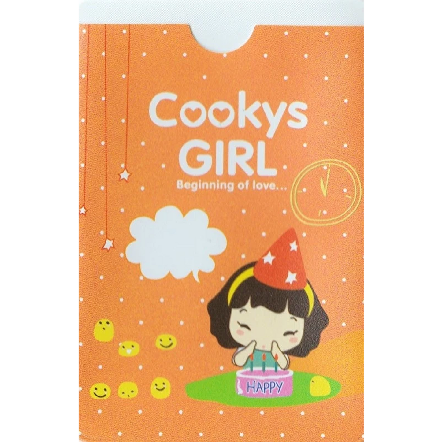 Pashoesje cooky oranje