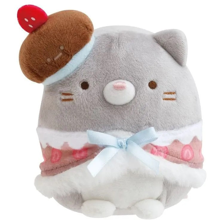 San-X Plush - Sumikkogurashi Okashiya-san Sweet Shop - Atsumete Nuigurumi - Grijs