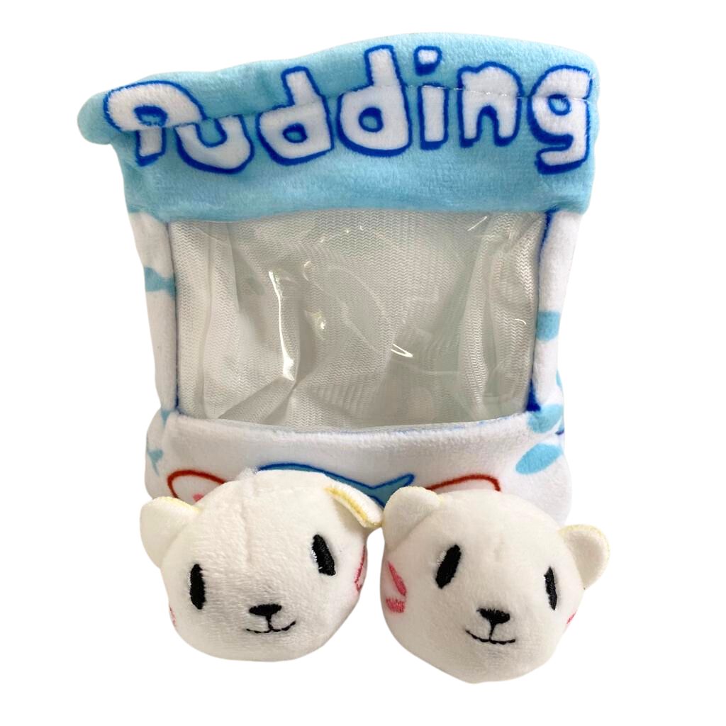 Mini Plushie Pudding Bag - Kies je kleur