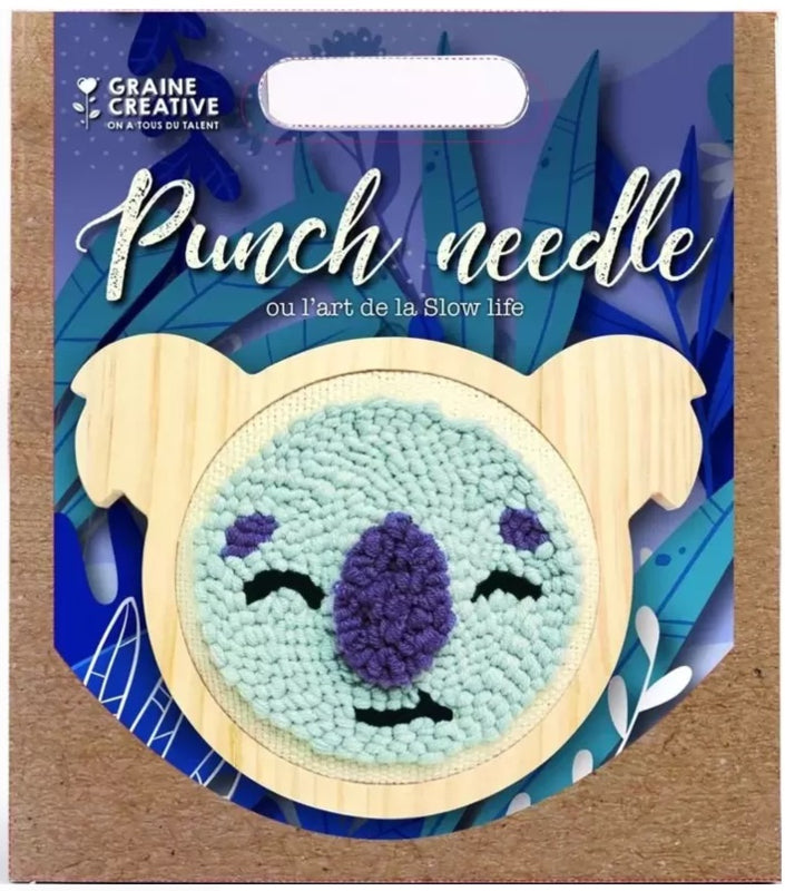 Punch Needle set - Koala (15 cm)