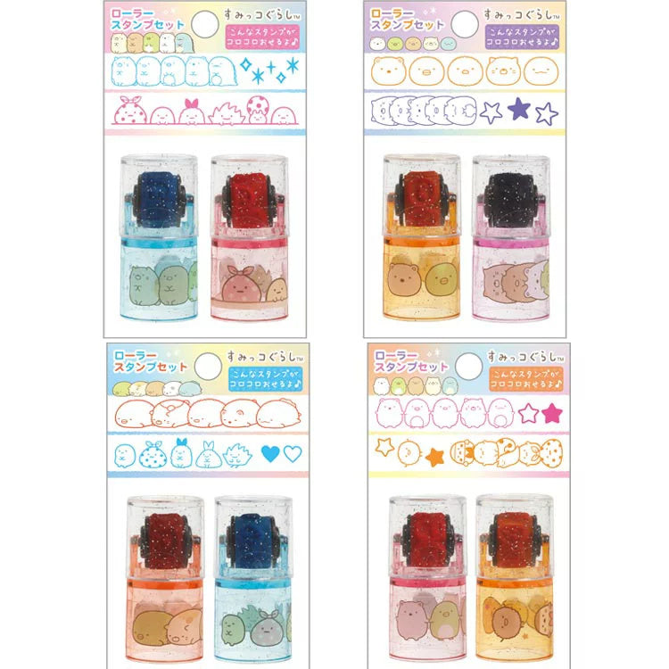 Mini Stempelroller Set San-X Sumikkogurashi - Kies je design
