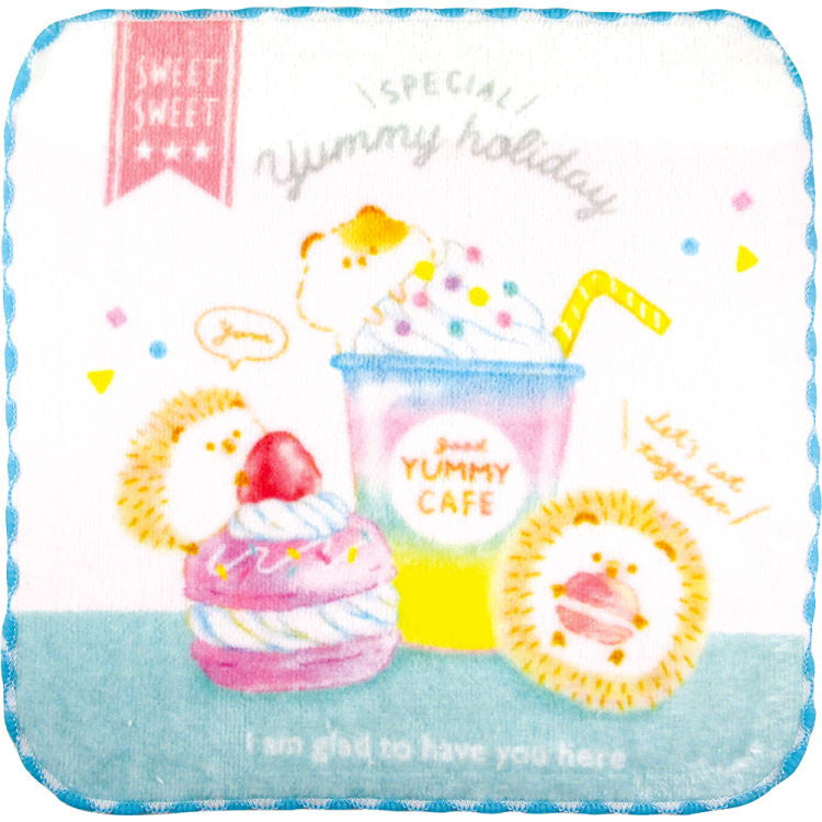 Mini Handdoekje 21 x 21 cm Yummy Holiday