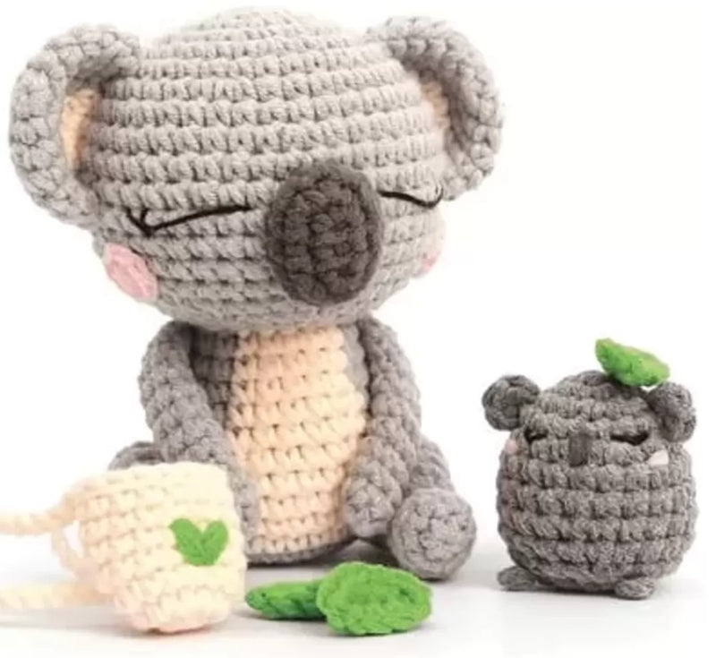 Amigurumi haakpakket - Koala (12 cm)