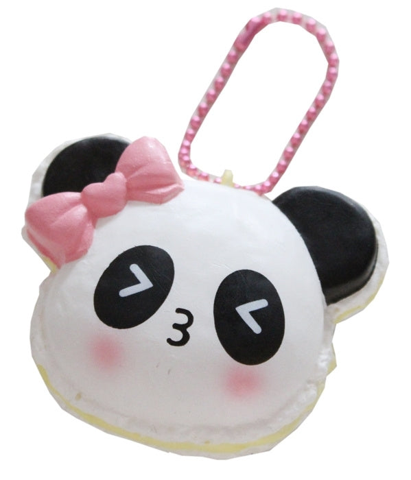 Squishy Kawaii Panda Macaron - Geel