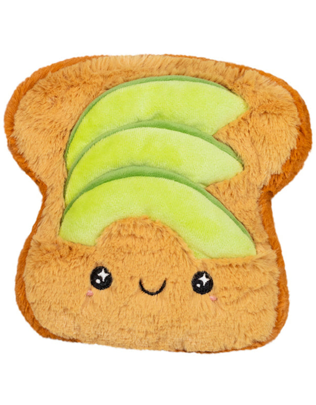 Squishable Snugglemi Snackers - 5 inch avocado toast