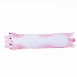 Long Kawaii Cat Plush - PINK