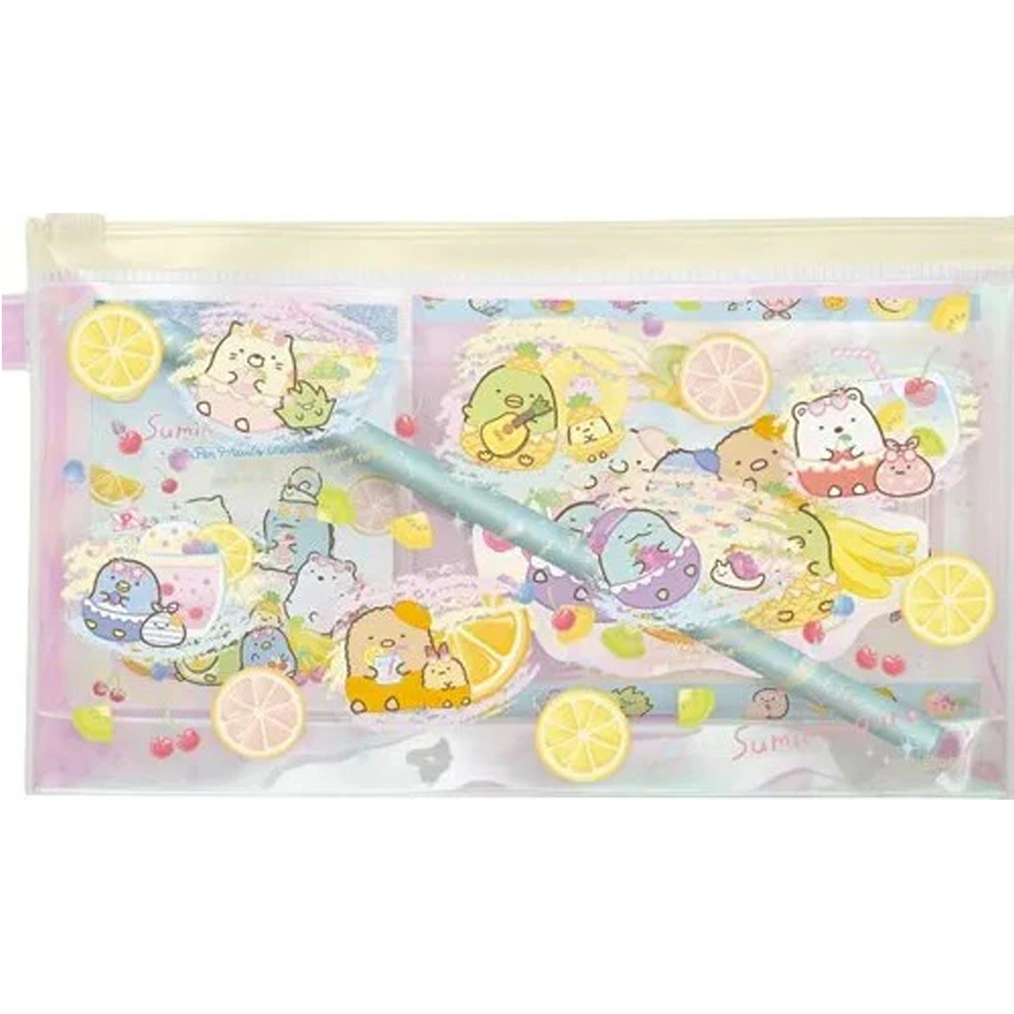 Stationery gift set - San-X Sumikkogurashi - PenPen Fruits