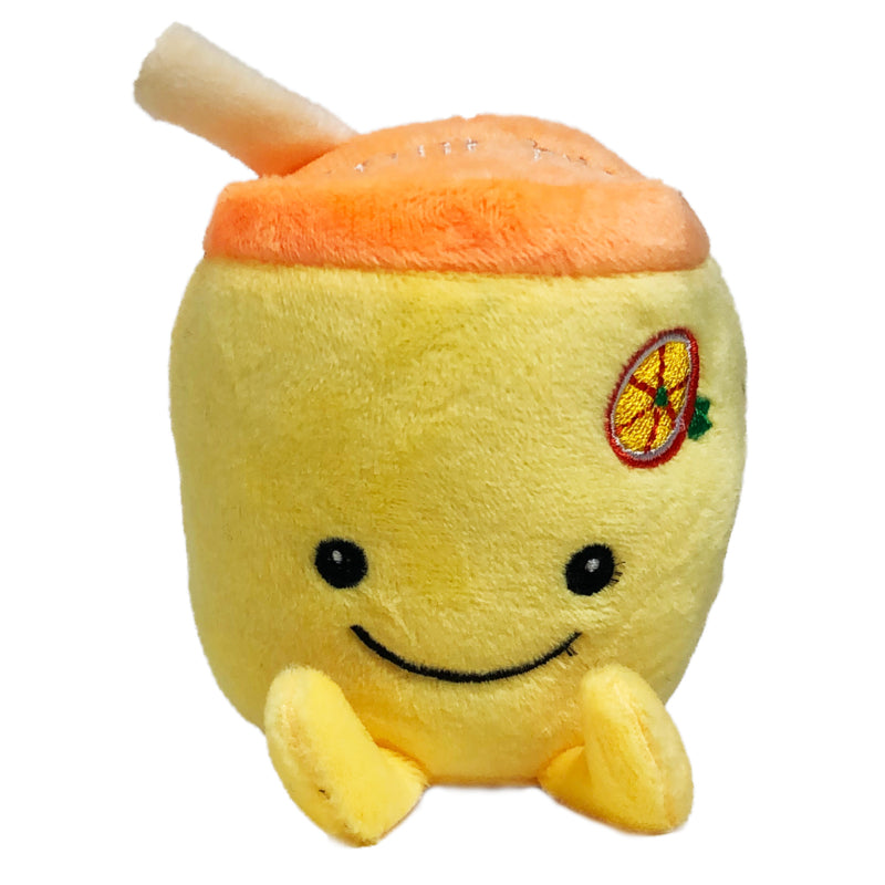 Kawaii Fruit Juice Plush - Orange