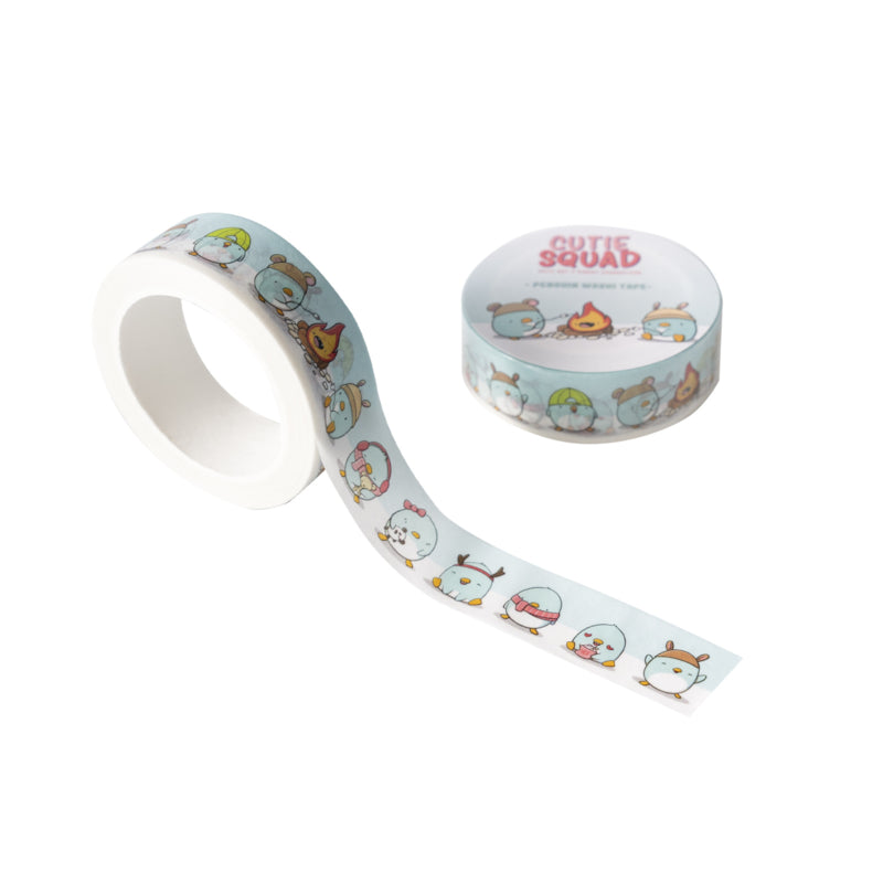 Washi tape - Kawaii Penguins CutieSquad