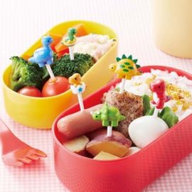 Kawaii Bento Prikkers Dino - Bento Picks