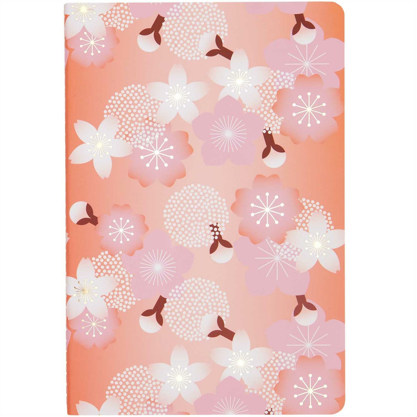 Set van 2 notebooks - Sakura Orange & Blue